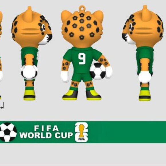 World Cup 2026 Mascots Keychain, Packages of 12 pcs - Picture 4 of 6
